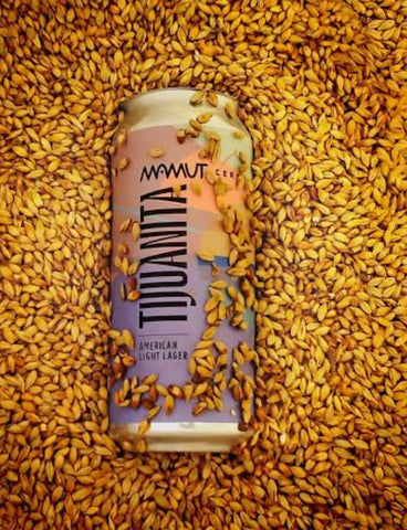 Cerveza Mamut Tijuanita Lager 473 ml
