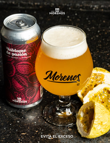Cerveza Morenos  - Hablame de Pasión- Weissen con maracuyá 473 ml