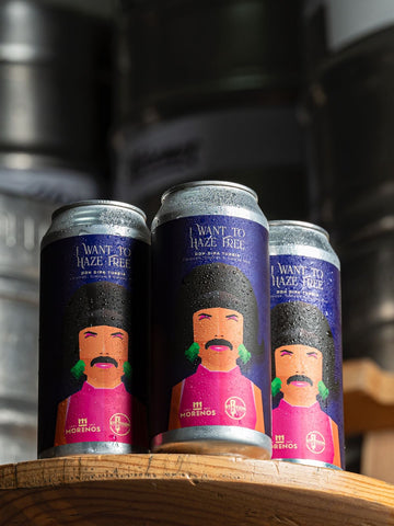 Cerveza Morenos - I want to haze free - DDH DIPA Turbia- 473 ml