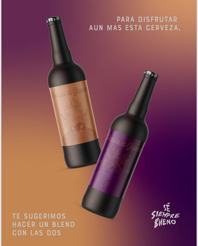 Cerveza Rey Árbol - Betula - Imperial Stout con Crema de Mani 660 ml
