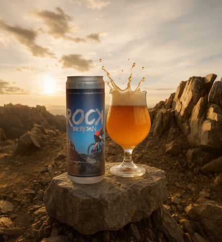 Cerveza Rey Árbol - Rock Garden - DDH Doble IPA Brumosa 355 ml