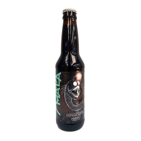 Cerveza Aguamala Abismo Imperial Stout botella 355 ml
