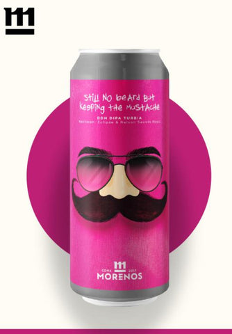 Cerveza Morenos - Still no Bear but Kesping the Mustache - DDH IPA Turbia 473 ml