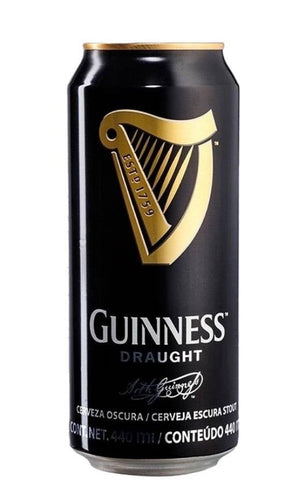 Cerveza oscura Guinness draught lata de 440 ml
