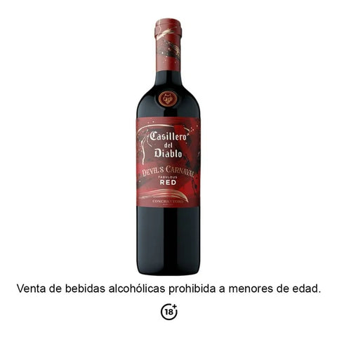 Vino tinto Casillero del Diablo Devils Carnaval 750 ml
