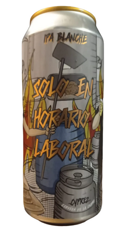 Cerveza Cyprez Solo en Horario Laboral White IPA 473 ml