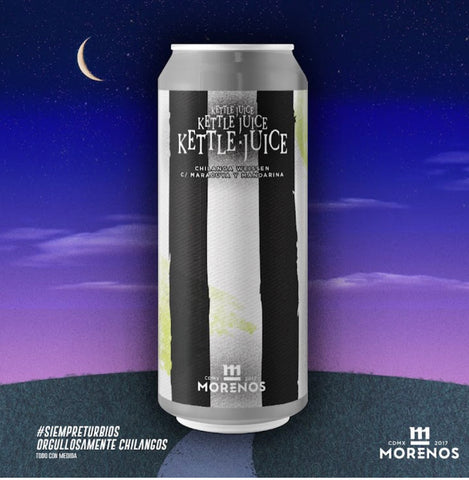 Cerveza Morenos Kettle Juice - Chilanga Weissen - 473 ml
