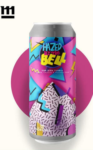 Cerveza Morenos - Haze by the Bell - DDH DIPA Turbia 473 ml