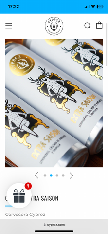 Cerveza Cyprez Extra Saison 355ml