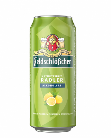 Cerveza Feldschlößchen Naturtrübes Radler lata 500 ml