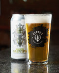 Cerveza Cyprez Sauvin Sauvipa con piel de uva de Sauvignon Blanc 473ml