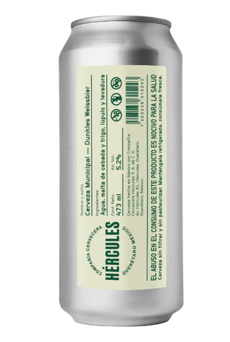 Cerveza Hércules Municipal - Dunkles Weissbier 473 ml