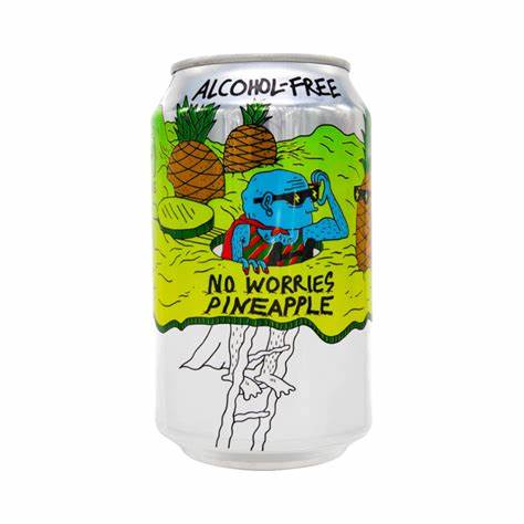 Cerveza Lervig No Worries IPA Pineapple lata 330 ml