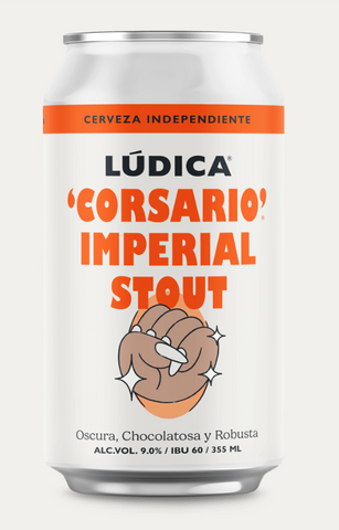 Cerveza Lúdica Corsario - Imperial Stout 355 ml