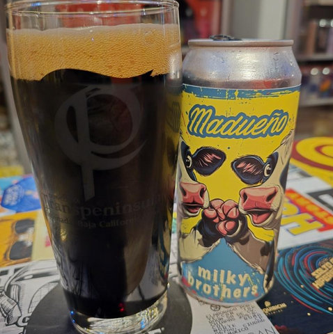 Cerveza Madueño -Milky Brothers - Stout - Milk / Sweet 473 ml