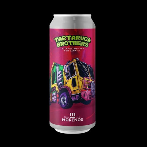 Cerveza Morenos Tartaruga Chilanga Weissen con Jamaica  473 ml