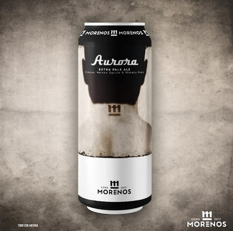 Cerveza Morenos Aurora Extra Pale Ale 473 ml