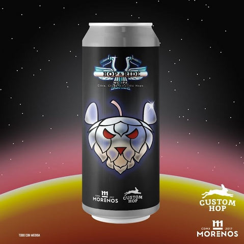 Cerveza Morenos Hop and Ride • West Coast IPA • 473 ml