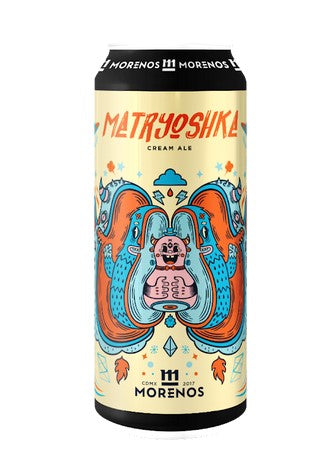 Cerveza Morenos Matryoshka Cream Ale 473 ml