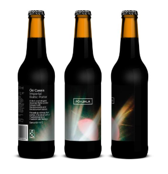 Cerveza Põhjala - Öö Cassis - Imperial Baltic Porter con grosellas negras botella 330 ml