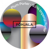 Cerveza Pohjala Plum Porter Imperial Porter botella 330 ml
