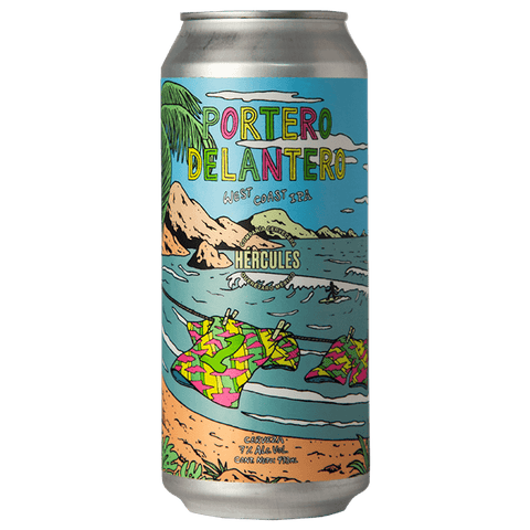 Cerveza Hércules Portero Delantero West Coast IPA 473 ml