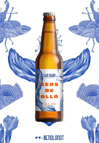 Cerveza Seas de Alla Cold Ipa Club Colima Botella 355 ml