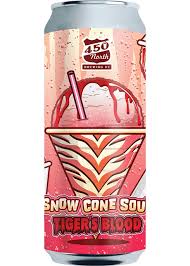 Cerveza 450 North Tiger's Blood Slushy Sour lata 473 ml