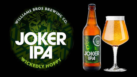 Cerveza William Bros Joker IPA botella 440 ml