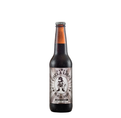 Cerveza Chela Libre Black Sado Stout 355 ml