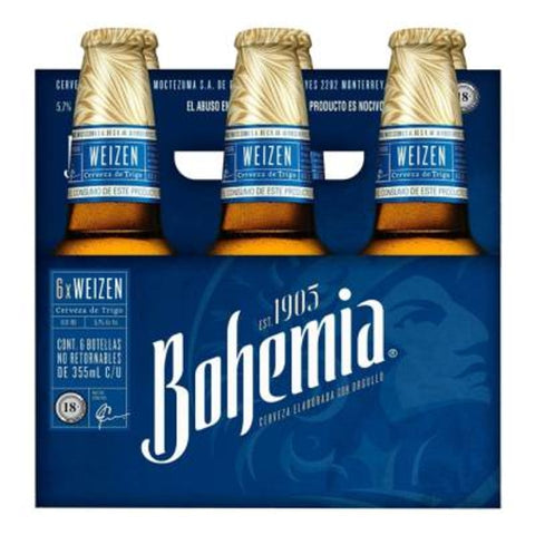 Cerveza Bohemia Weizen Botella 355 ml