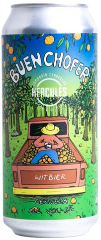 Cerveza Hércules Buen Chofer Witbier 473 ml