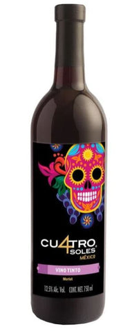 Vino Tinto Cuatro Soles Merlot 750 ml
