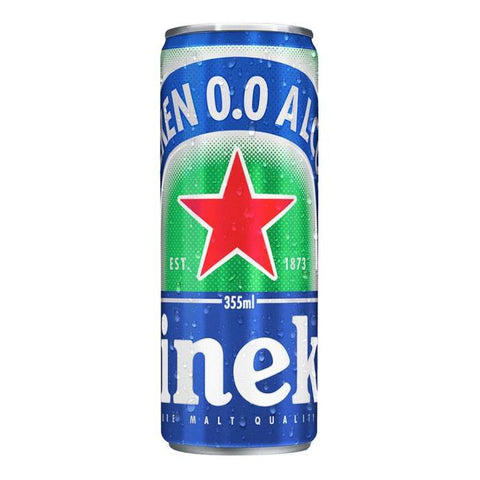 Cerveza Heineken 0.0 Sin Alcohol Lata 355 ml