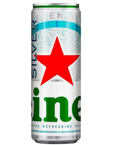 Cerveza Heineken Silver Lager Lata 355 ml