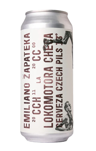 Cerveza Hércules Emiliano Zapateka, La Lokomotora Checa 473 ml