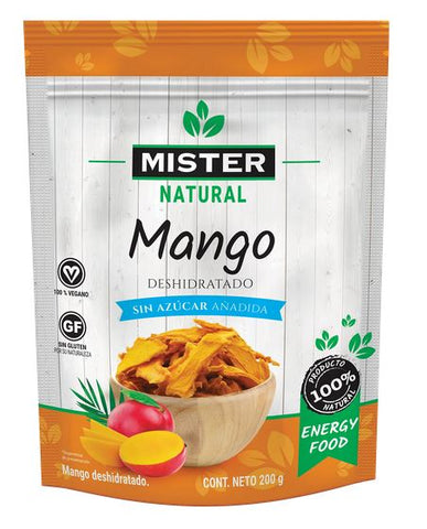 Mango Deshidratado Sin Azúcar Mister 200 g