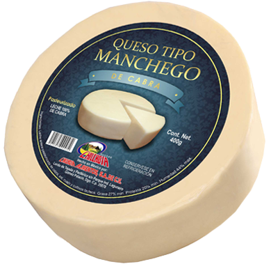 Queso Tipo Manchego Maduro de Cabra Chilchota 400 g
