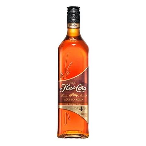 Ron Flor de Caña Añejo Oro 4 años 750 ml